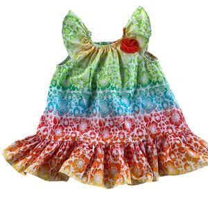 Bonnie Jean Rainbow-hued florals with a tropical touch 3T